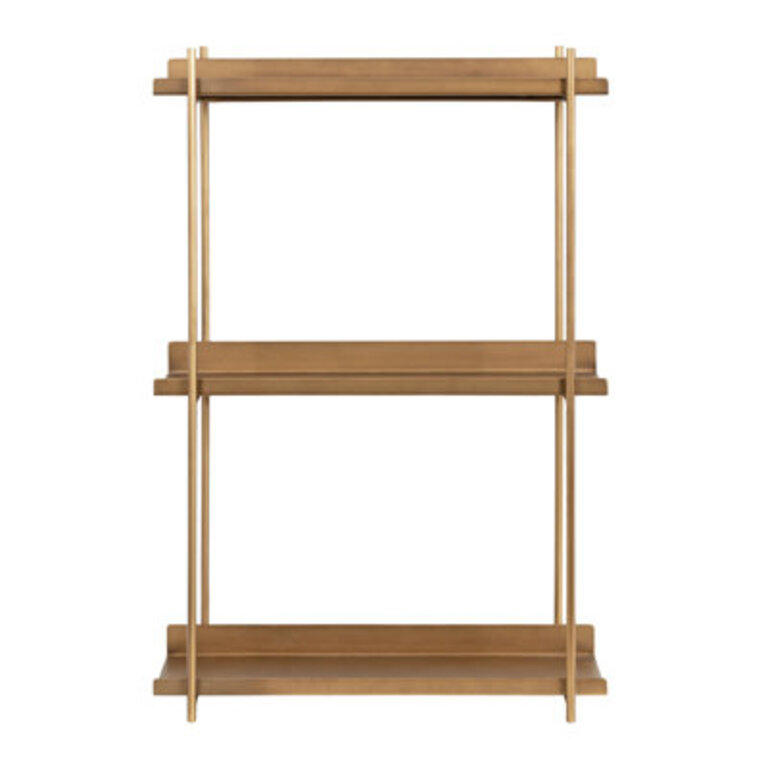 Bellamy 3 Piece Metal Floating Shelf