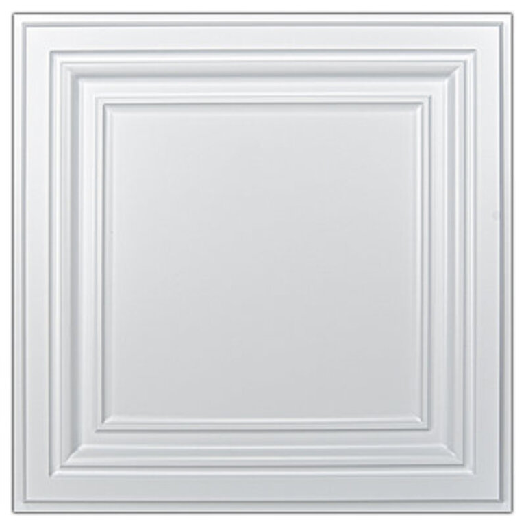 2 Ft X 2 Ft Glue-Up or Drop-in PVC Ceiling Tile