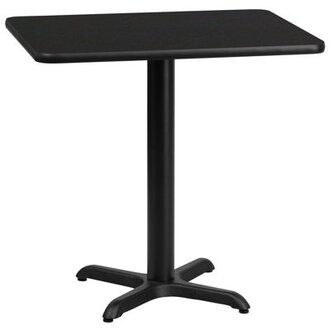 Jaramillo Rectangular Laminate Table Top with Standard or Bar Height Table Base