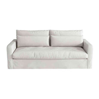 Carevic 80 Modern Upholstered Slip Covers Sofa For Living Room Couches With Solid Wood Frame