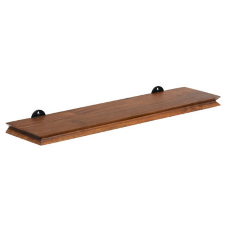 Irie Handcrafted Solid Mango Wood Floating Shelf
