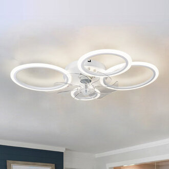 Acea 313  7 - Blade Dimmable LED Ceiling Fan with Remote Control and APP