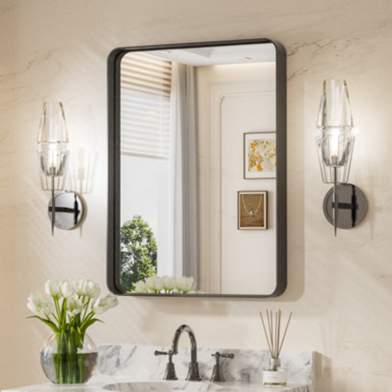 Tyro Bathroom Decorative Home Decor Corner Hangs Bathroom Mirror