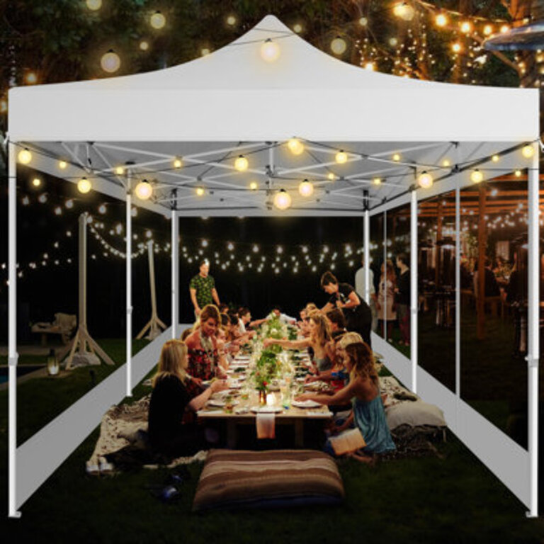 10x20 Canopy Tent Heavy Duty Pop up Canopy with Sidewalls