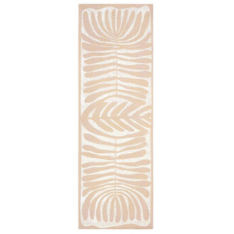 TOWN  COUNTRY LUXE Livie Matisse Cut-Out Everwash Washable Non-Slip Backing Kitchen Runner