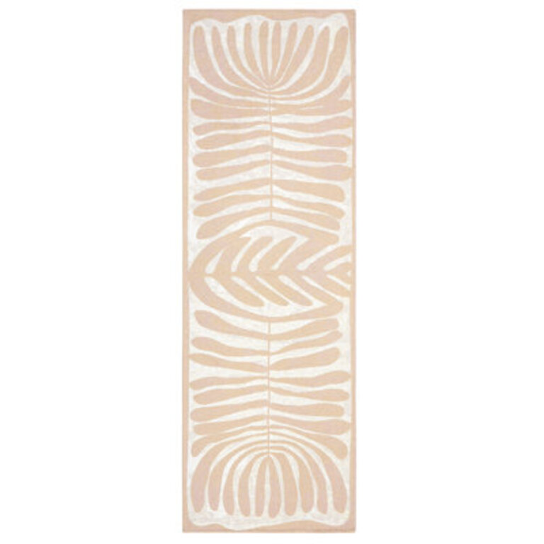 TOWN  COUNTRY LUXE Livie Matisse Cut-Out Everwash Washable Non-Slip Backing Kitchen Runner