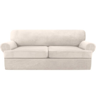 ThickVelvetSlipcoverswithTCushionCover Machine Washable