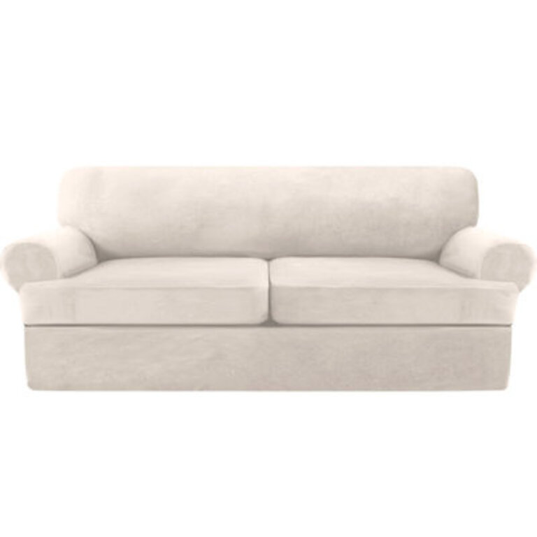ThickVelvetSlipcoverswithTCushionCover Machine Washable