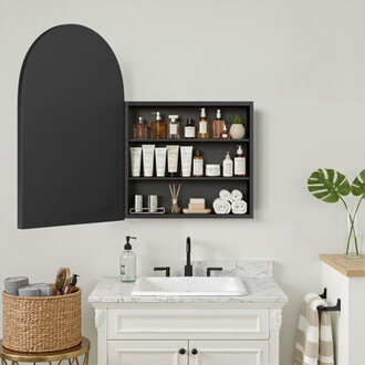 Elmira 24W 36 H Recessed  Surface Medicine Cabinet Mirror