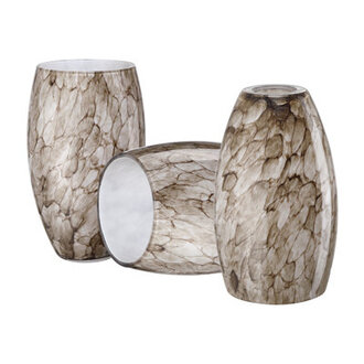 764 H Glass Drum Pendant Shade