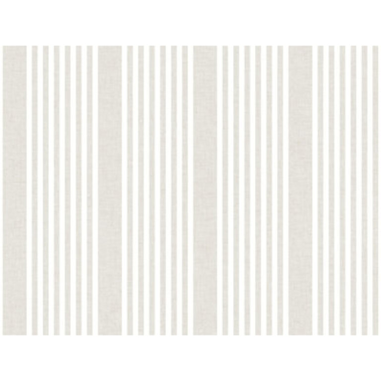 French Soft Linen Stripe Wallpaper
