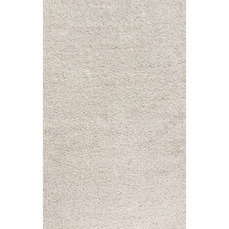 Felicdad Shag Plush Cream Rug