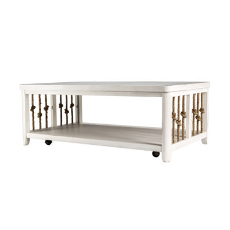 Alvon Coffee Table with Rope Detailing