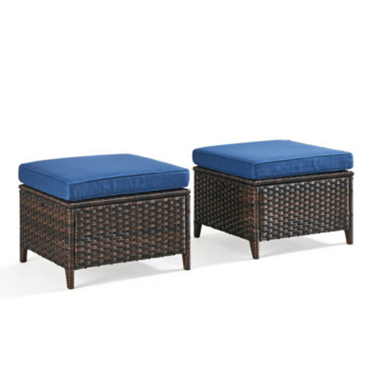 Bulou Upholstered Outdoor Ottoman