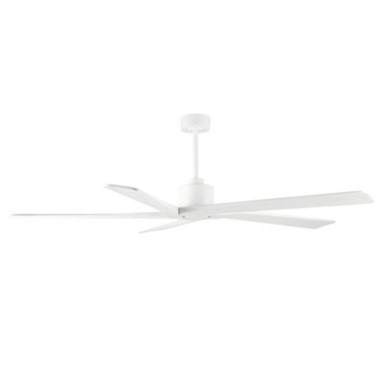 Baun 5-Blade Indoor Ceiling Fan with Remote solid wood Blades DC Motor