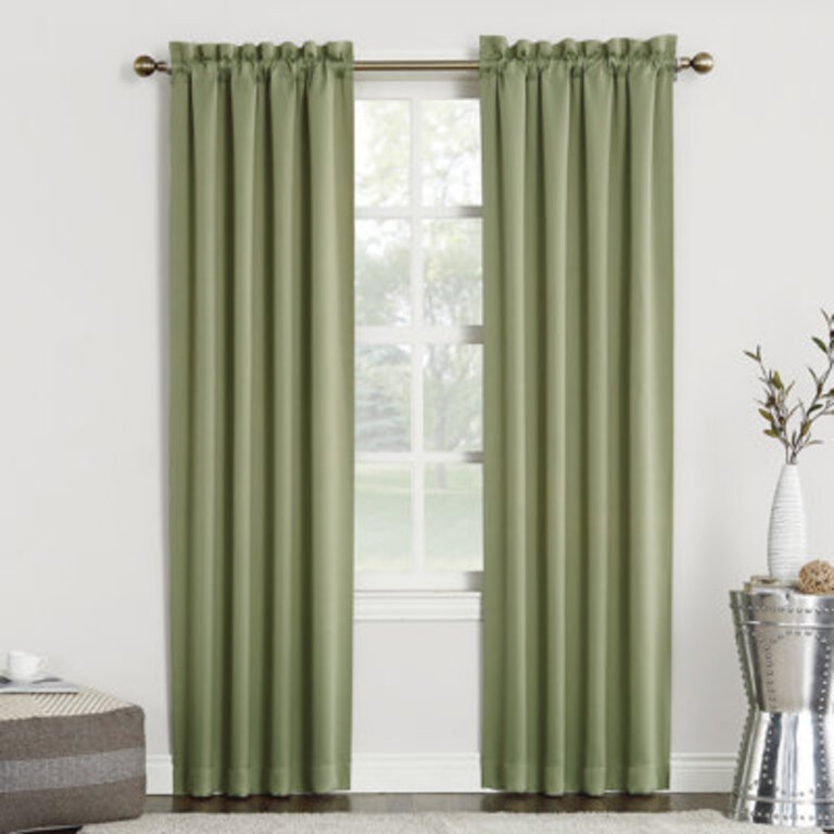 Thermal Blackout Rod Pocket Curtain Panel - Basics by Wayfair