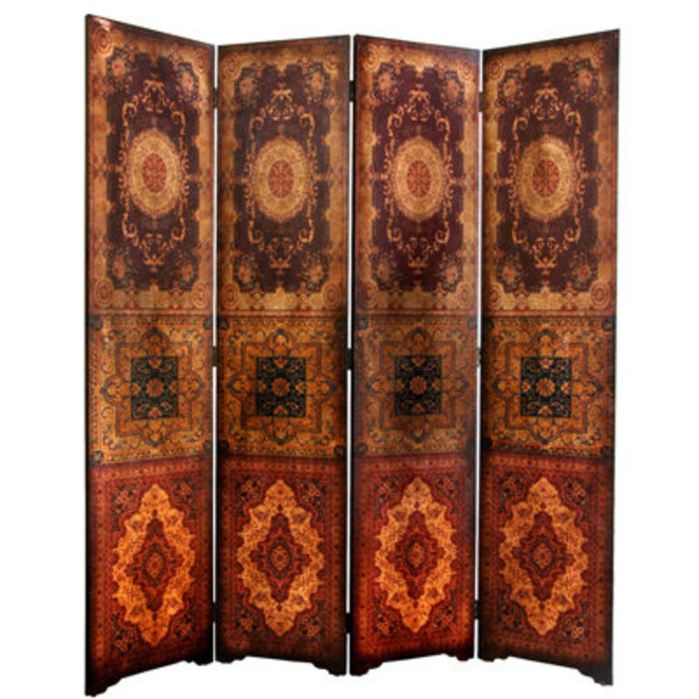 Zeman 63 W x 725 H 4 - Panel Folding Room Divider