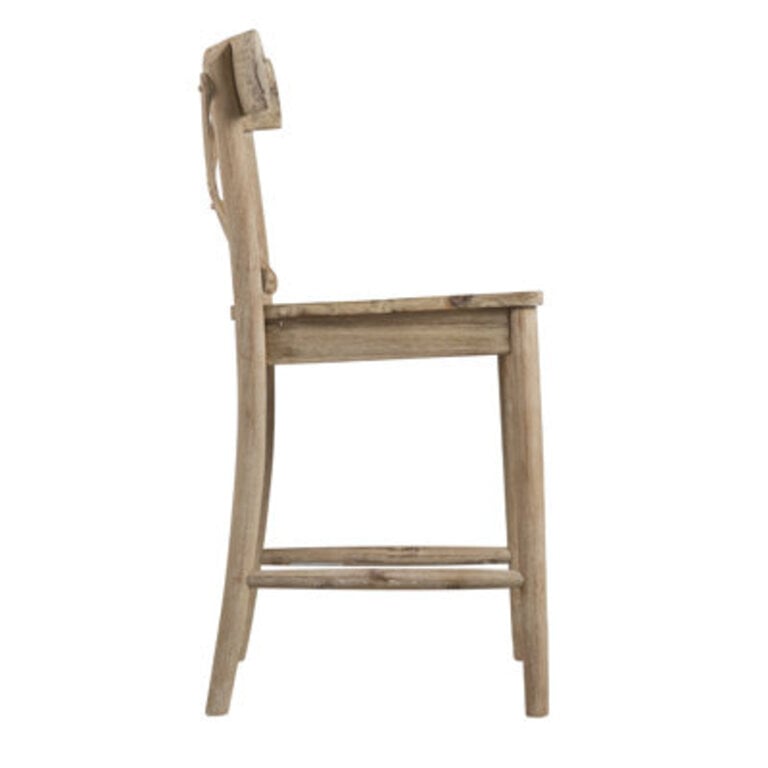 Betances Eugley Solid Wood Bar  Counter Stool