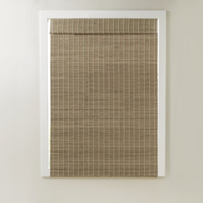 Eastfield Semi - Sheer Bamboo Light Filtering Single Roman Shade 64L