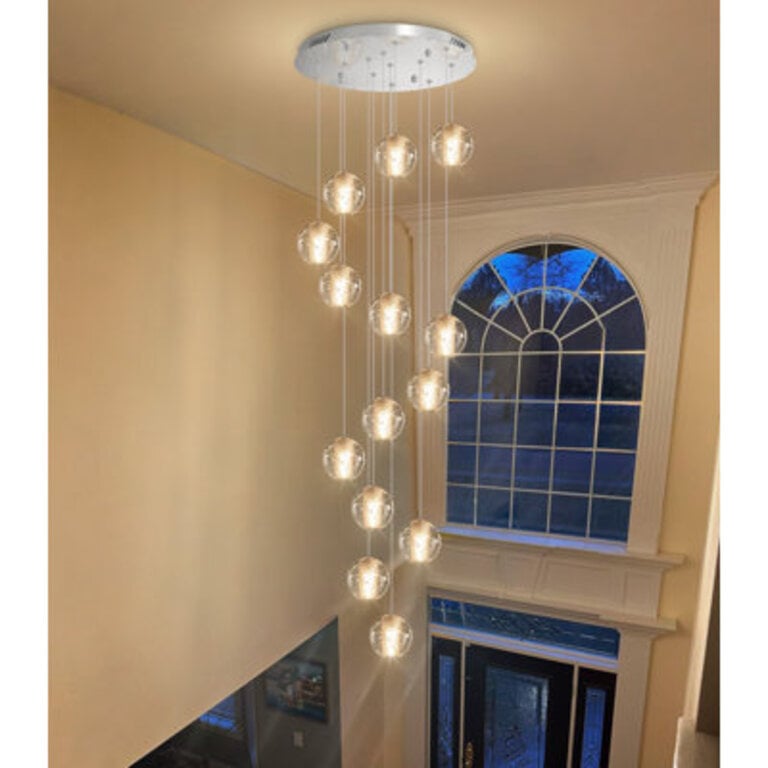 Hurleigh 14 - Light Globe Chandelier