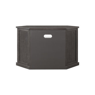 Kinsella 50 Solid Wood Corner TV Stand with Storage