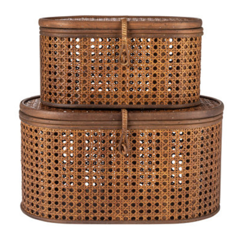 Birch Lane Edelie Rattan Decorative Basket