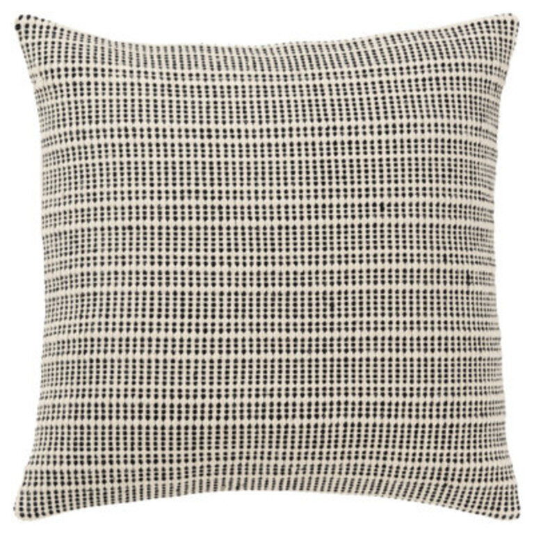 Migina Dots Cotton Reversible Throw Pillow