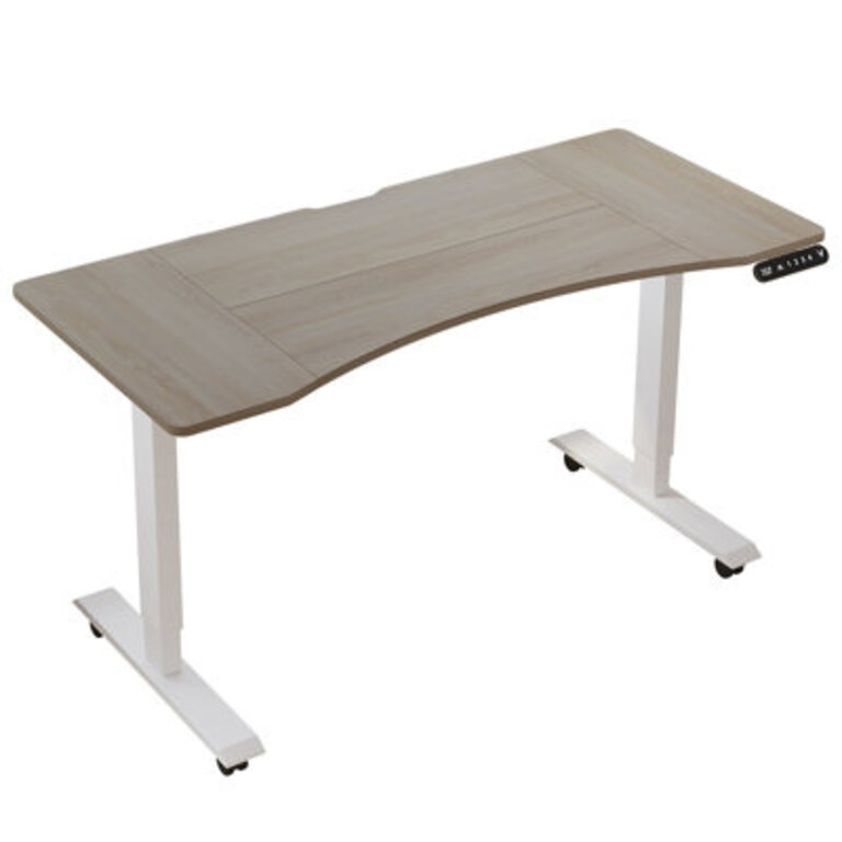 Daiah Ergonomic Curved Height Adjustable Standing Desk
