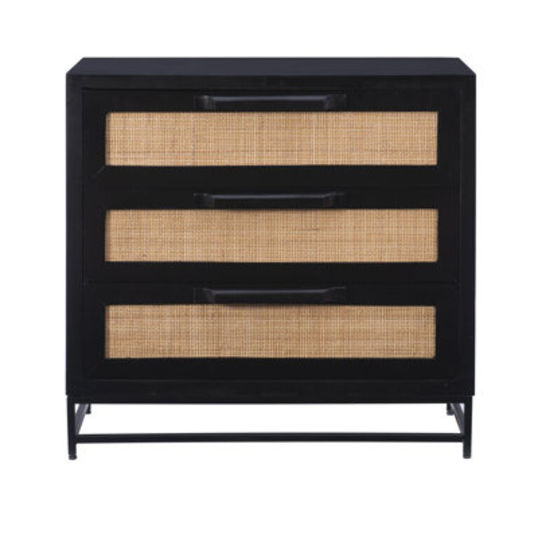 Dunster 3 Drawer 30 W Solid Wood Dresser