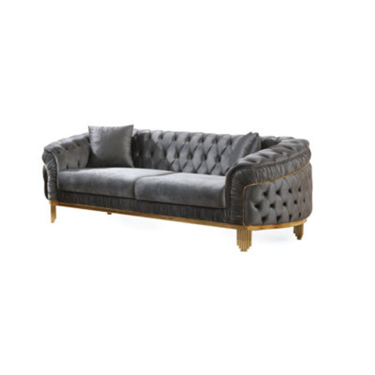 Valorie 92 Velvet Sofa