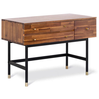 Dakota Wood 3-Drawer Vanity