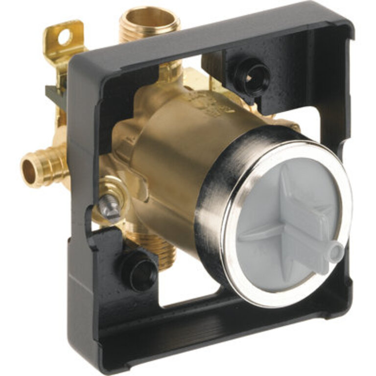 Classic Universal Tub and Shower Pex Valve Body with Stop