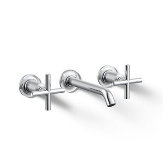 Purist Wall-Mounted Bathroom Faucet
