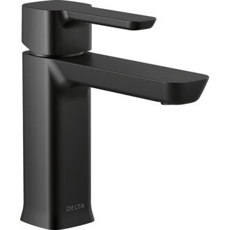 Modern Single Hole Bathroom Faucet with Drain Assembly Single Handle Bathroom Sink Faucet