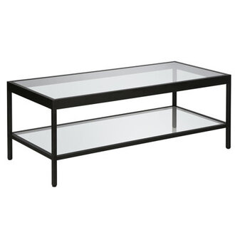 Alexis Glass Top Coffee Table