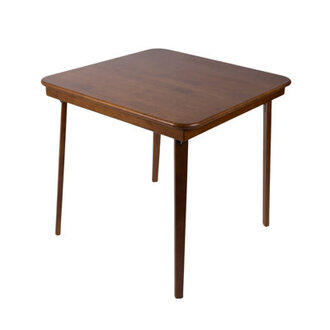 Stakmore Straight Edge 32 Square Folding Card Table