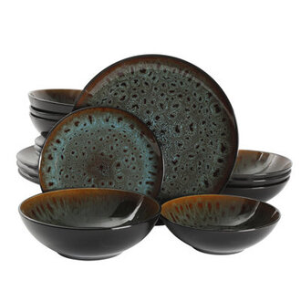Gibson Elite Kyoto 16-Pc Dinnerware Set