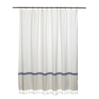 Swanner Cotton Shower Curtain