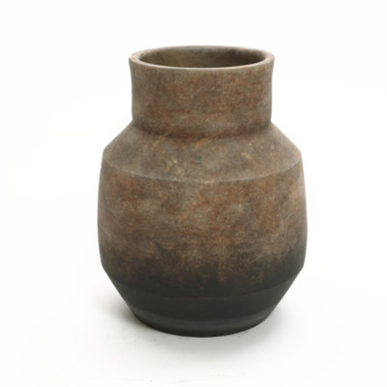 Rockport Handcrafted Gradient Terracotta Table Vase