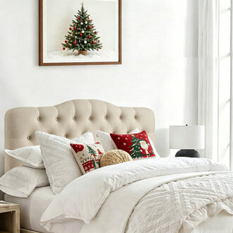 Zenone Linen Headboard
