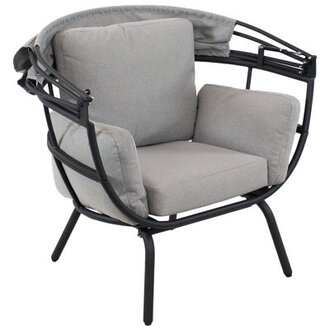 Akendra Aluminum Outdoor Lounge Chair