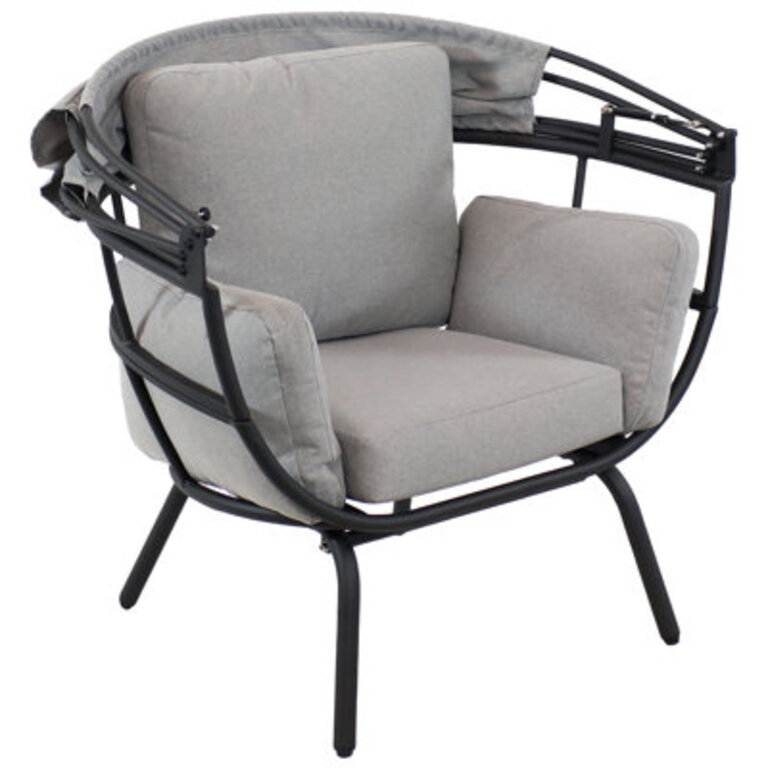 Akendra Aluminum Outdoor Lounge Chair