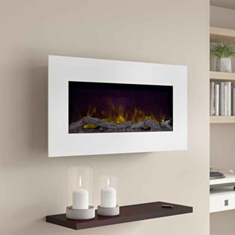 Ayvan Ivy Bronx 36  W White Surface Wall Mounted Electric