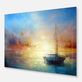 Seascape  Seascape Pier On Canvas