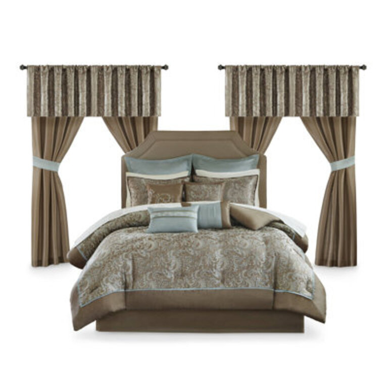 Brystol Luxury 24-Piece Bedding Set