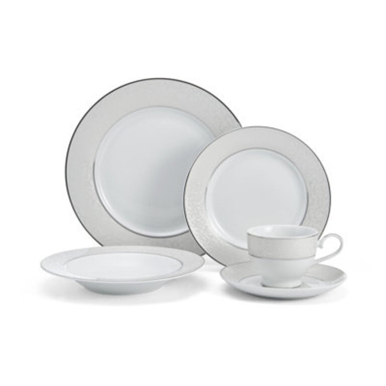 Mikasa Parchment 40-Piece Porcelain Dinnerware Set Service for 8