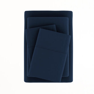 Becky Cameron 1800 Series Double-Brushed Microfiber 4 Piece Sheet Set