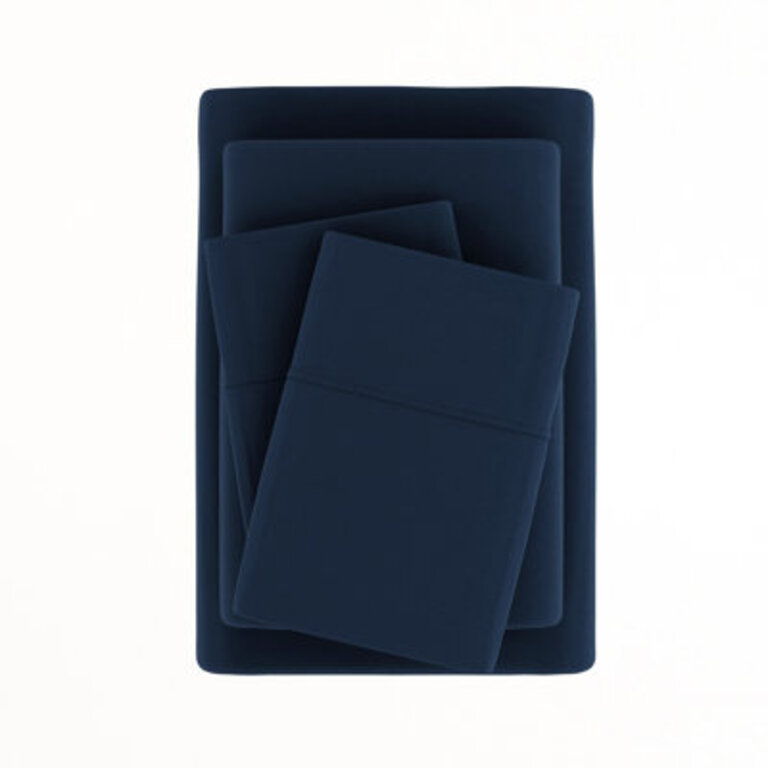 Becky Cameron 1800 Series Double-Brushed Microfiber 4 Piece Sheet Set