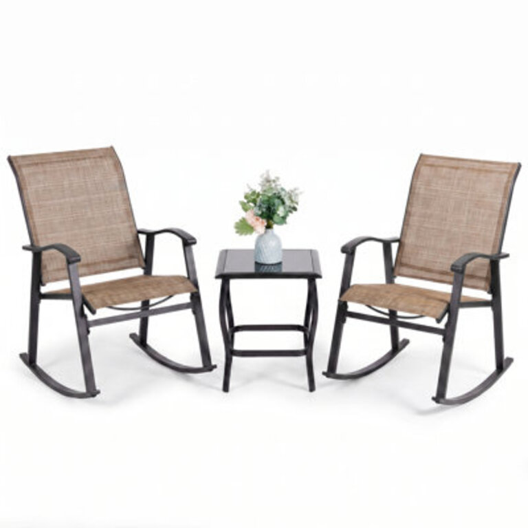 Armyn 2-Person Outdoor Patio Rocking Set