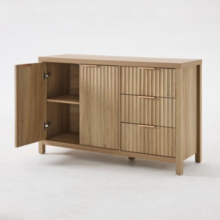 Nicolee 47 3 Drawer Sideboard
